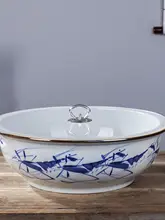 手作り陶器の洗面器【厚手・非粘着性・家庭用】