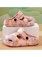 女の子用夏用ビーチサンダル【柔らかいソール・つま先保護・通気性あり】
