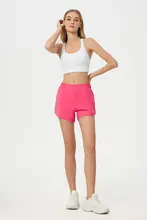 女性用ランニングショートパンツ【裏地付き・快適フィット・速乾・通気性】