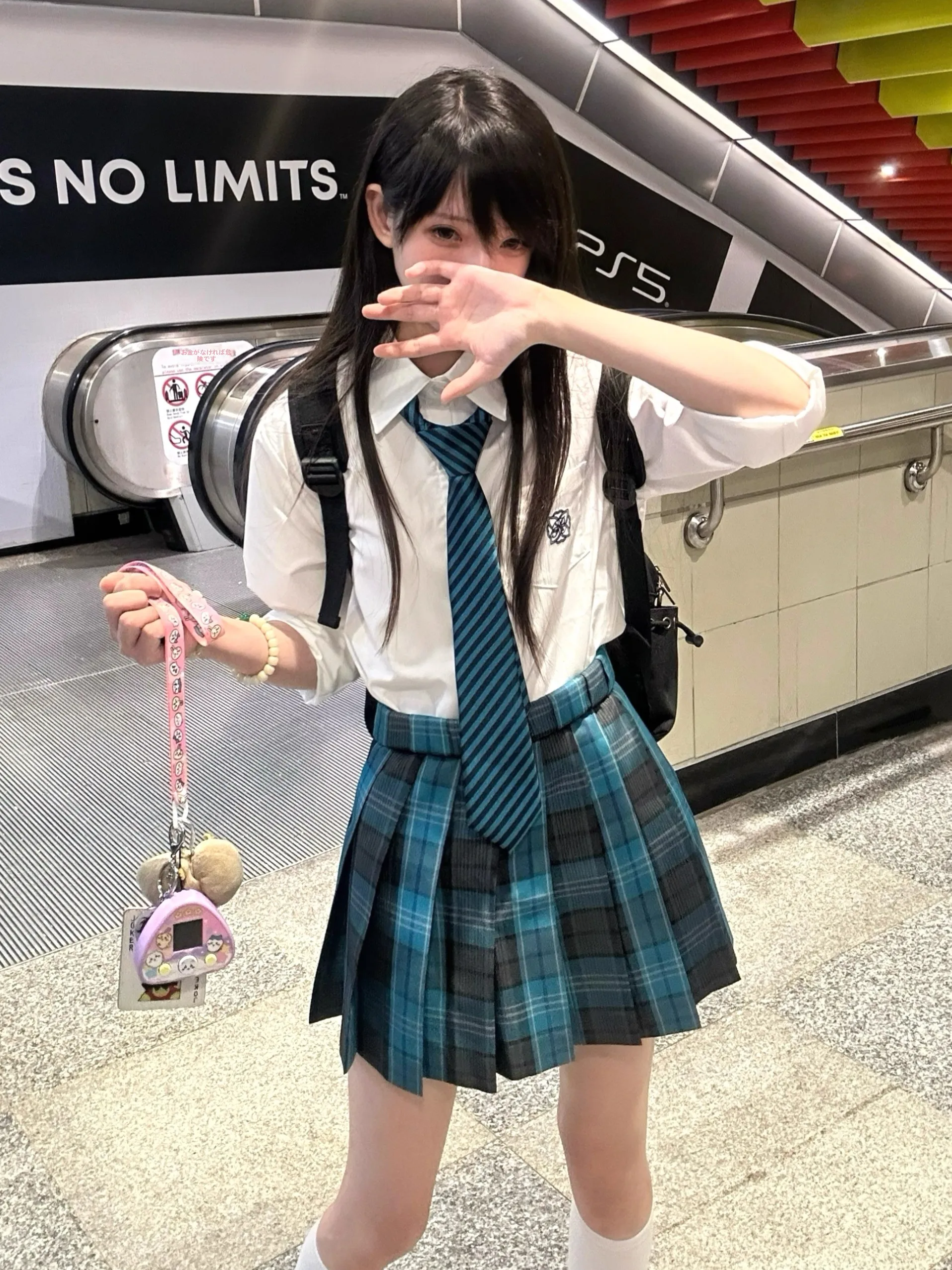 夏の和風デザインチェック柄スカート：オリジナルJK制服のプリーツスタイルと四季通用性