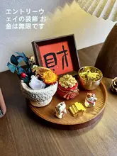ユニークな招き猫の置物【オフィスデスクの装飾・玄関用・精巧なギフト】