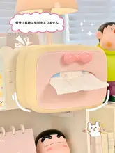 インス風 ティッシュボックス【デスク用・インテリア装飾・アクリル製】