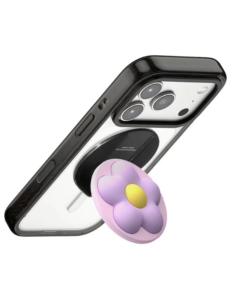 シリコン製 立体花びらスマホスタンド：Magsafe対応の折りたたみ式ホルダーの実用性と設計原理