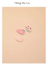 髪を傷めないベビー発夹【女の子用・ヘアアクセサリー・子供用】