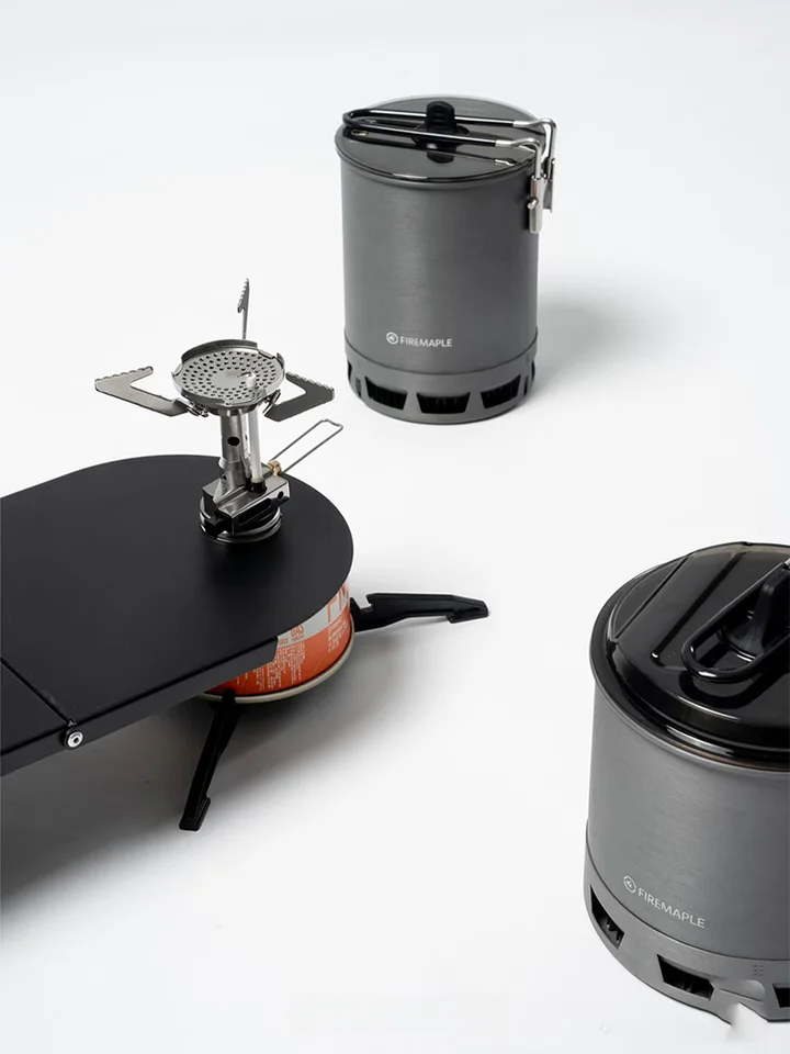 アウトドア用調理器具 軽量クッカー【お湯を沸かす・簡単調理・キャンプ対応】（セットアップ対応）