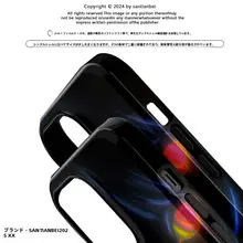 アニメキャラクター付き iPhone用フィルムケース【マグネット式・カップル向け・可愛いデザイン】