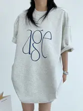 Tシャツ レディース 半袖 レタープリント シンプル シック ヴィンテージ ルーズ 抜け感 きれいめ 夏