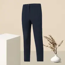 暖かいゴルフ用ストレッチパンツ【レディース・ストレート・加毛】