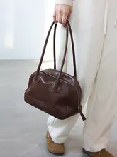 ボウリングバッグ風トートバッグ【レトロスタイル・大容量】