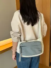 ニッチデザイン通勤バッグ シングルショルダー クロスボディバッグ
