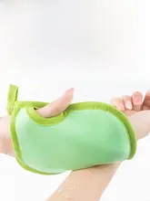 無痛で使いやすいお風呂用スポンジグローブ【子供用・ベビー・おうち用・洗浄効果】