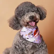 ペット用 おしゃれな三角巾【猫・犬用・撮影アクセサリー・ハロウィンカラー】