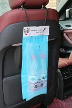 車載用ゴミ袋【貼り付け式・折りたたみ・多機能クリーニング袋】