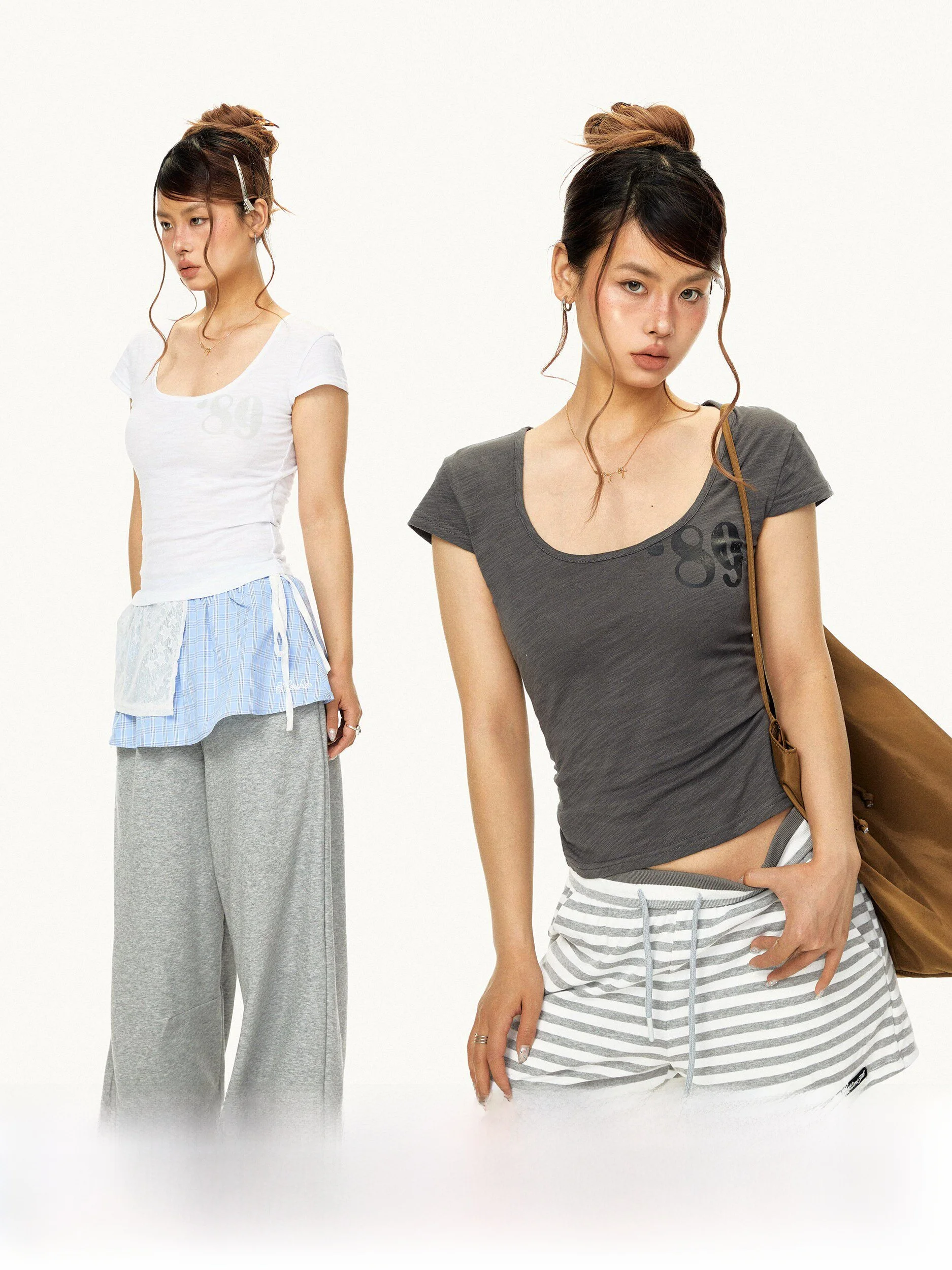 20代の女性が今流行りの服を選ぶとき、どうやって「シンプルだけどスタイリッシュ」なTシャツを選ぶべきか？