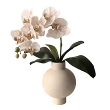 花瓶 造花セット セラミック インスタ映え 上品 フラワーアレンジメント リビング ダイニングテーブル 卓上 インテリア