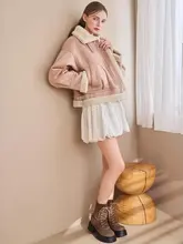 レトロ英倫風 厚底女性用ショートブーツ【マーチンブーツ・バイカー用】