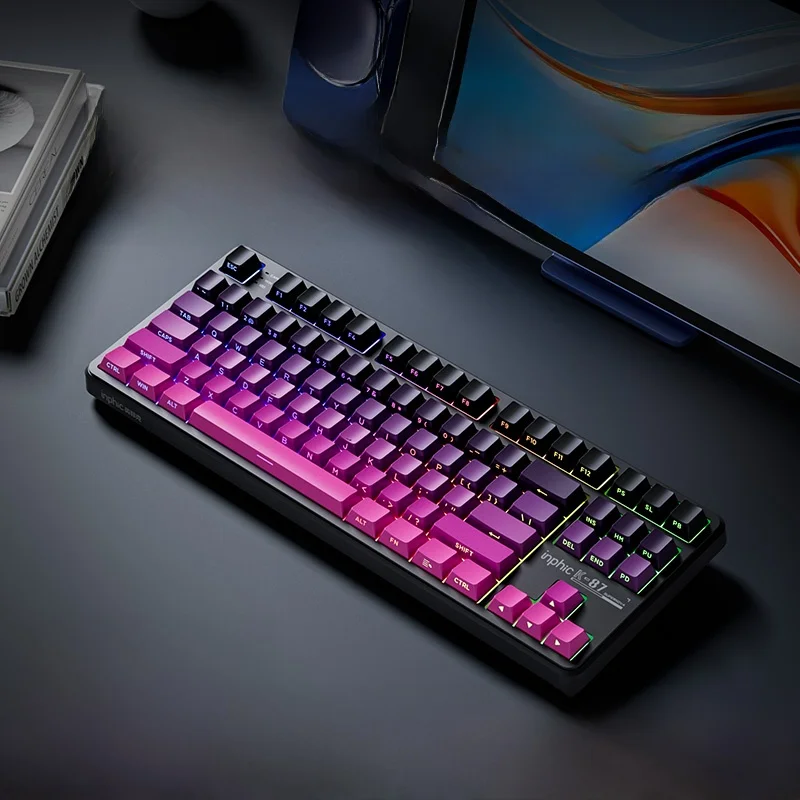 英菲ク K87 タマイズメカニカルキーボード：パソコン作業効率化に最適なメカニカルキーボードの実証
