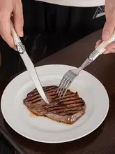 ステーキナイフ【不锈鋼製・西洋食器・優れた切れ味】