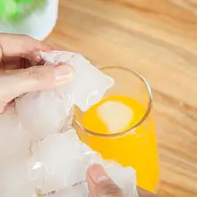 夏の日常にぴったり！使い捨て氷作り袋【自封口・冷凍アイスキューブ用】（セットアップ対応）