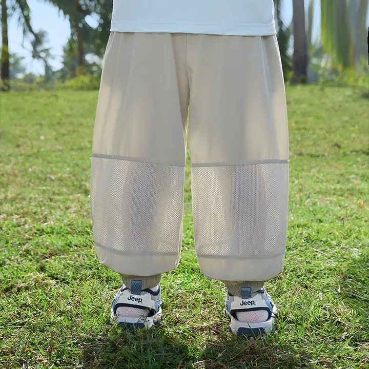 男の子用速乾防虫パンツ【夏用・涼感・長ズボン】（セットアップ対応）