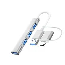 USB拡張ハブ【Type-Cノートパソコン・デスクトップ用・多ポート・Hub 3.0】