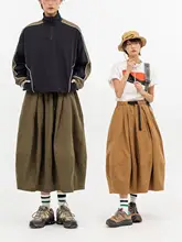 春夏用 シンプルなデザインのマグネット開閉スカート【女性・レトロ・軽量・アウトドア】