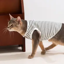 hipidog ドット柄猫用春夏服【薄手・快適・毛が抜けにくい】