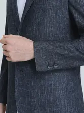 軽やかで柔らかな男性用カジュアルジャケット【泡泡纱・秋用・シンプルデザイン】