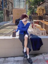 花田 半身スカート【春秋用・中長丈・高腰・Aライン・スリット入り】