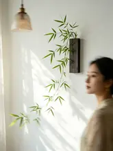 中式デザインの桐製花器【壁掛け・テーブル用・挿花対応】