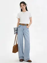 ワイドパンツ レディース ソフトデニム ドレープ感 ゆったり 着痩せ シンプル 通勤 オフィスカジュアル 着回し 春