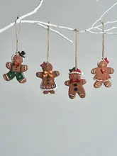 クリスマスツリー用ジンジャーブレッドマンオーナメント【店舗装飾・雰囲気作りに最適】
