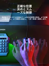 UGREEN 大型ゲーミングマウスパッド【職業用・厚手・CS:GO/FPS対応】