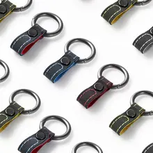 アルカンターラ製 車用キーリング【ユニバーサル対応・おしゃれデザイン】