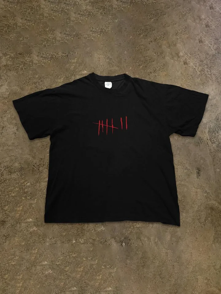 極上の柔らかさのオーバーサイズTシャツ【暗黒風・ヒップホップスタイル】