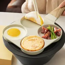 Supor 四孔のフライパン【卵料理・パンケーキ調理可能・テフロン加工】