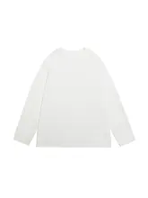 春秋用の長袖Tシャツ【コットン・シンプルデザイン・ラウンドネック】