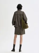 軽量サイドジップジャケット【春用・シンプルデザイン・女性用】