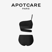 APOTCARE セクシーなビキニ水着【ワンショルダー・体型カバー・女性用】