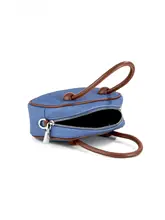 都市スタイルの革製ショルダーバッグ【小型・ボストン型・カジュアル】