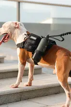 中大型犬用K9タクティカルトレーニングハーネス【リード付き・ペット服】