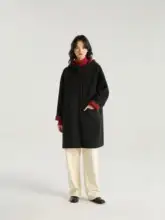 prefree 低彩度ハナカンザシレッド 100%カシミヤセーター