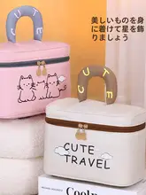 コスメポーチ アメニティポーチ レディース 仕切り付き 大容量 かわいい 持ち運び便利 出張 旅行 メイク道具収納 リップ コスメブラシ