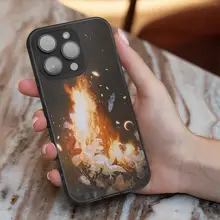 イラストレーター慕白コラボスマホケース【iPhone適用・ハードタイプ】