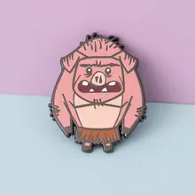 可愛いピッグマンバッジ【ゲーム関連・胸元アクセサリー】