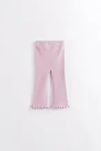 女の子用万能ストレッチニット フレアパンツ