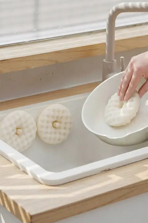 日本製 洗い物用スポンジ【極上の柔らかさ・耐久性・キッチン用】