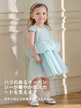 ワンピース キッズ ガールズ ノースリーブ 薄手 夏 ドレス