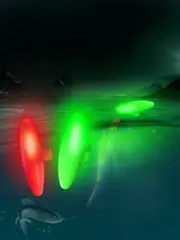 LEDウキ 渓流釣り用 夜釣り 高感度 高視認性 発光