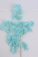 ブルーの造花ウェディング装飾用アジサイフラワー【アーチ用・シルクフラワー】